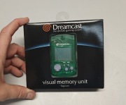 Nowa karta pamięci Sega Dreamcast zielona VMU Najtaniej