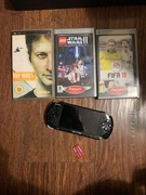 Konsola przenosna do gier PSP  + karta pamieci 