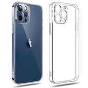 Silikonowe Etui iPhone 15 Pro Przezroczyste