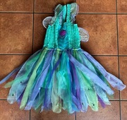 Sukienka Syrenka muszelka skrzydełka wróżka 116 122 128