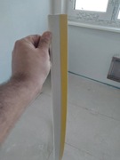 Listwa maskujaca do okien Biala 40x2,5/1,5