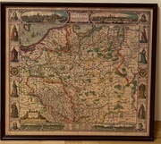Mapa historyczna Polski XVII w. 1630 (Reprint)