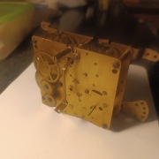 Mechanizm, werk - zegar kwadransowy, kwadransiak HALLER 190,66