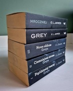 E. L. James - Grey 5 tomów ZESTAW komplet