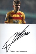Pietruszewki Oskar autograf zdjęcie Jagiellonia Polska