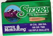 Sierra .30 TMK 168 grain  #7768 