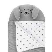 Kidspace sleepover s szary zając śpiworek 