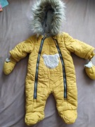 Kombinezon Cool Club, Smyk r. 68, żółty, miś 