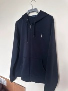 Polo Ralph Lauren Bluza Zip Hoodie Logo S/M Premium Basic