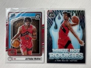 2x Karta NBA PANINI - JA’KOBE WALTER - TORONTO RAPTORS - ROOKIE