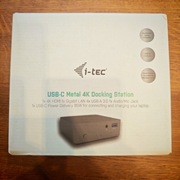 stację dokującą i-tec USB-C Metal 4K Docking Station
