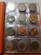 Klaser różnych monet