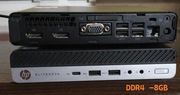 HP 800 g3 mini i5-7500t ddr4 8GB ssd 256GB hdmi