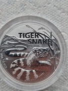 1 DOLAR TIGER SNAKE AUSTRALIA 2024R. UNCJA SREBRA.