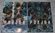 2x Komiks: Pożoga 1-2