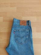 Levis 512 Premium W34 L34 spodnie jeansowe dżinsy slim skinny rurki 34/34