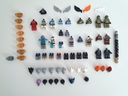 Lego Legends of Chima mix figurki tors skrzydła maska zbroja