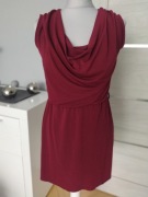 Bordowa sukienka rozm.M -32 zł