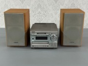 Zestaw audio Wieża Mini Hi-Fi Sony CD MiniDsic Tuner DHC-MD373