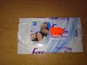 Stare puste opakowanie okładka Fox Happy home 2014 mydło w kostce