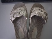 MEXX Klapki złote 38