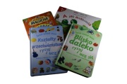 ZESTAW 4 książek EDUKACYJNYCH dla najmłodszych dzieci abc uczę się
