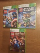Gry xbox 360 lego Marvel Harry Potter Star Wars