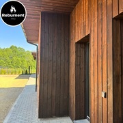 Drewno palone "Shou Sugi Ban" Modrzew/Świerk