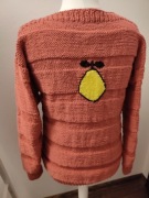 Sweter Grucha ręcznie robiony Nowy!