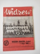 Program Widzew Łódź - Zagłębie Lubin 88' PRL 