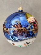 Bombka choinkowa szklana 