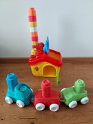 Miękkie klocki z domkiem + miękki pociąg Clementoni