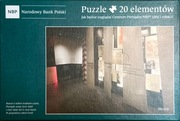 Puzzle 20 elementów NBP dwustronne