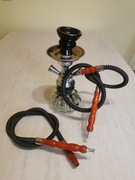 Shisha, fajka wodna, mała wys. 20cm 2 sztuki węży 