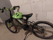 Uzywany rower + kask wiek 7+. 