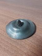 Cynowa srebrna metalowa pokrywka do dzbanka imbryka