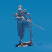 Figurka Elfia Wojowniczka