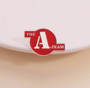 Przypinka The A-Team – logo Drużyna A | klasyk retro | pin