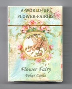 karty do gry talia 54 szt.  Karty do gry z motywem kwiatowej wróżki