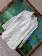 długa bawełniana bluzka tunika koszula szkolna przewiewna cienka elegancka 