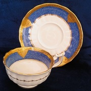 **BRABANT**filiżanka Powder Royal Blue porcelana Tuscan XIX/XX