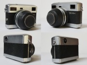 Aparat Werra 5 z trzema obiektywami Zeiss, osłoną i filtrami