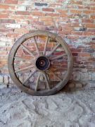 koło z wozu, bryczki lub armaty?