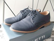 Półbuty Lanetti, granatowe r.40