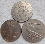 Zestaw 3 monet PRL (1965-1981)