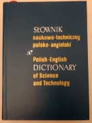 Słownik naukowo-techniczny polsko-angielski twarda