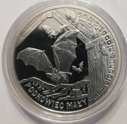 20 zł 2010, podkowiec mały, srebro