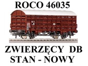 GLEDZIU KOLEJKA ROCO 46035 WAGON KRYTY ZWIERZĘCY DB NOWY. PASUJE DO PIKO.