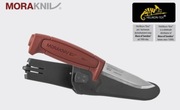NÓŻ MORAKNIV BASIC 511 CARBON STEEL CZERWONY