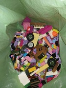 Mix klocków kompatybilnych z lego oraz cobi, Torba z klockami